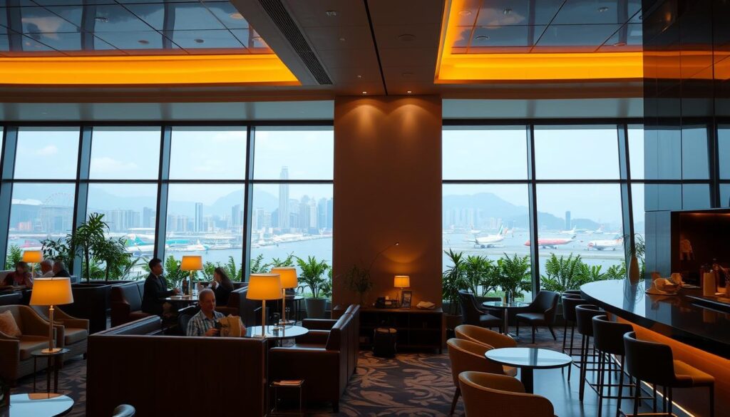 Priority Pass Lounge Experience at HKG